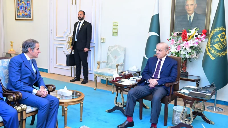 PM reaffirms Pakistan’s dedication to further strengthening collaboration with IAEA