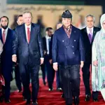 President Erdogan leaves for Turkiye