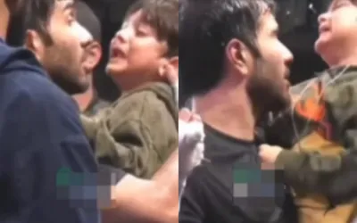 Feroze Khan faces online criticism for bringing young son to watch intense boxing