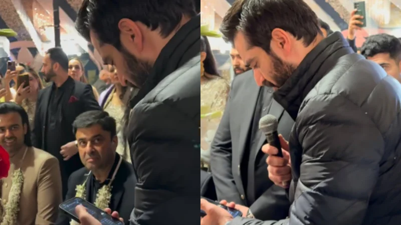 Hamza Ali Abbasi officiating couple’s Nikah ceremony leaves netizen confused