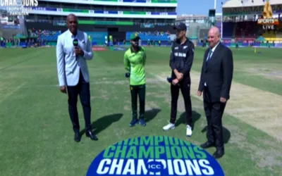 ICC Champions Trophy 2025: Pakistan wins toss, opts to bowl first against New Zealand in opening match