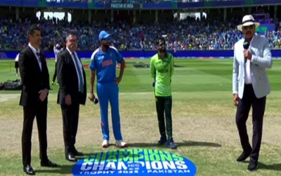 Champions Trophy 2025: Pakistan wins toss, elects to bat first against India