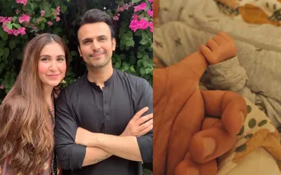 Usman Mukhtar and his wife Zunaira Inam blessed with baby daughter