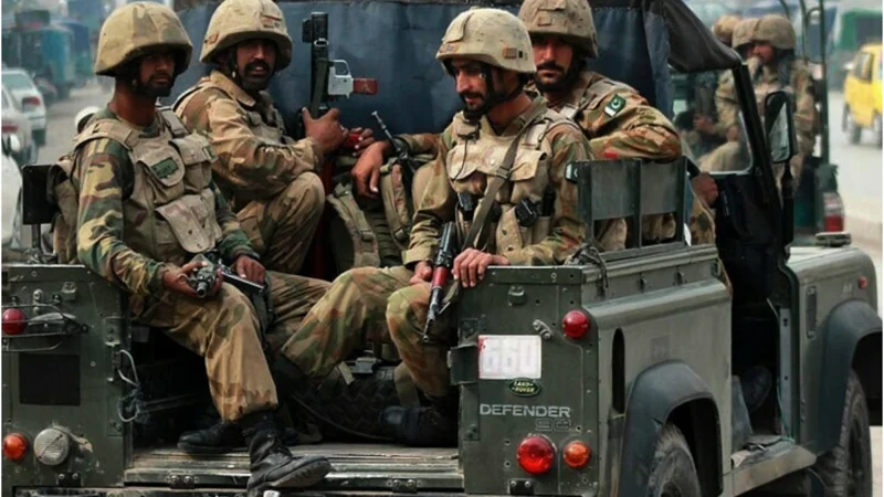 Two soldiers martyred, nine terrorists killed in two separate KP IBOs