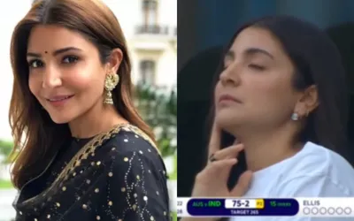 Anushka Sharma’s adorable nap during India-Australia match goes viral