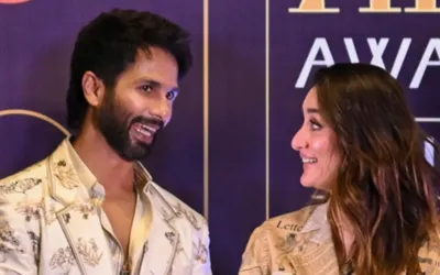 Shahid Kapoor reacts to his reunion with ex Kareena Kapoor at IIFA 2025
