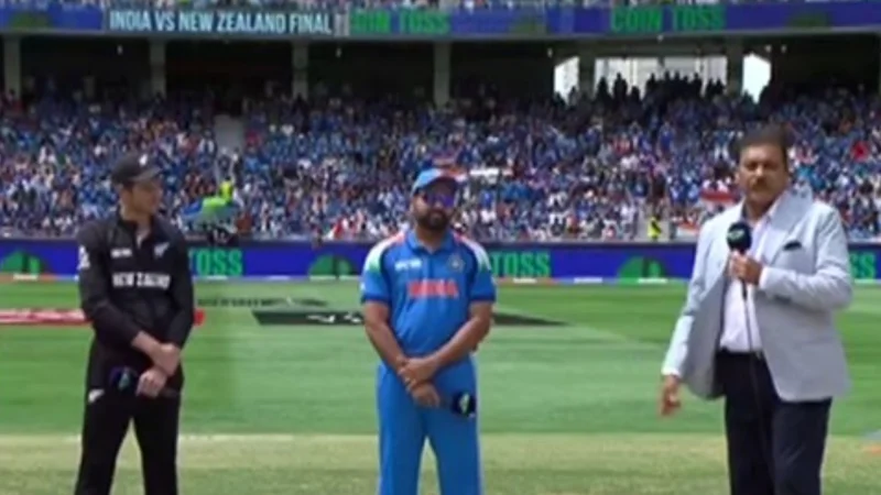 Champions Trophy 2025 Final: New Zealand win toss, elect to bat first against India