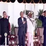 Pakistan Day ceremony takes place with grand military parade at Aiwan-e-Sadr