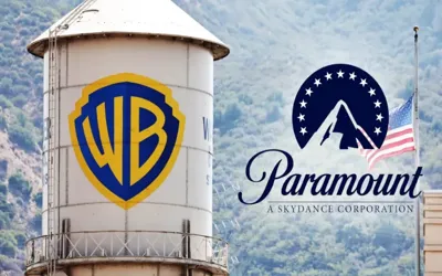 Thousands rally against Paramount’s $110 billion takeover of Warner Bros