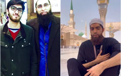 Babur Junaid Jamshed Recites Father's Naat in Madina