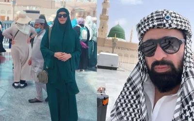 Nida Yasir and Yasir Nawaz shares pictures from Madinah