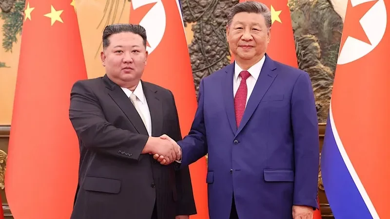 China, North Korea