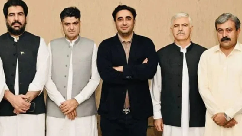 PTI Parliamentarians delegation meets Bilawal Bhutto