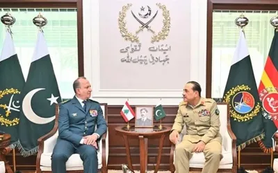 Lebanese Army Chief meets Field Marshal Asim Munir at GHQ Rawalpindi