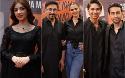 Celebrities Dazzle at the 'Na Baligh Afraad' Movie Premiere