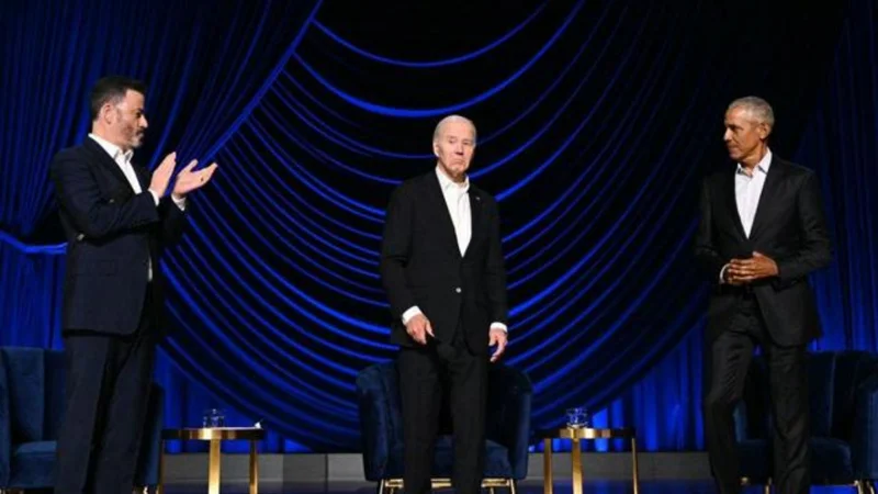 Biden criticizes supreme court at $28 Million fundraiser with Obama