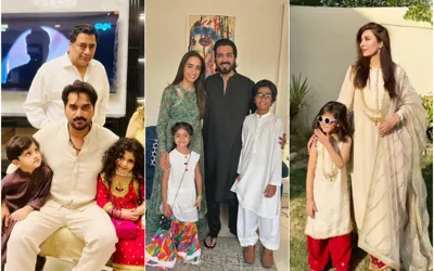 See Photos: Here's How Pakistani Celebrities Celebrate Eid ul Adha 2024