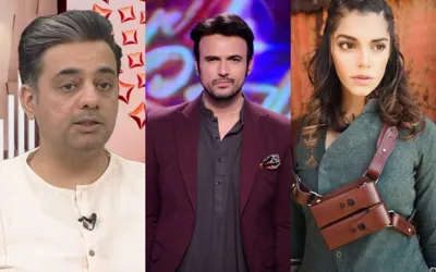 Umro Ayyar director hilariously mimicry on Usman Mukhtar and Sanam Saeed