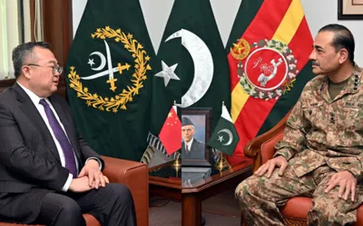 Chinese Minister Liu Jianchao meets Army Chief