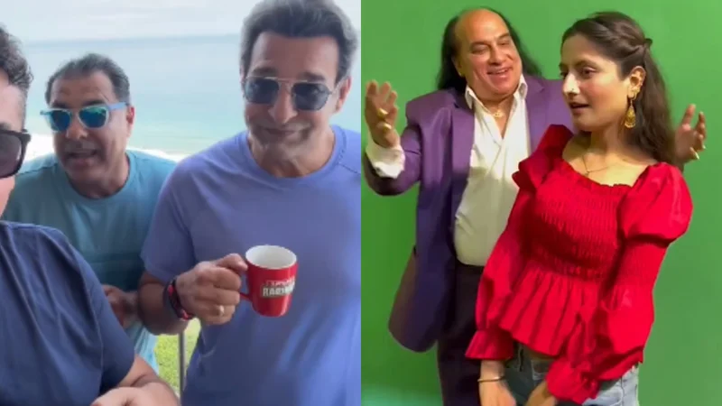 Wasim Akram and Waqar Younis' Hilarious Take on 'Bado Badi'