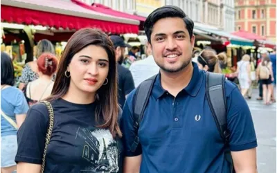 Iqrar Ul Hassan-Aroosa Khan Shares Pictures From Prague, Czech Republic