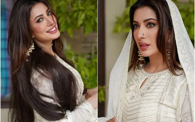 Mehwish Hayat's White Outfit Takes Social Media by Storm