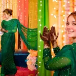 Tiktoker Rabeeca Khan dazzles with her performance on "Mehndi Laga Kay Rakhna" song