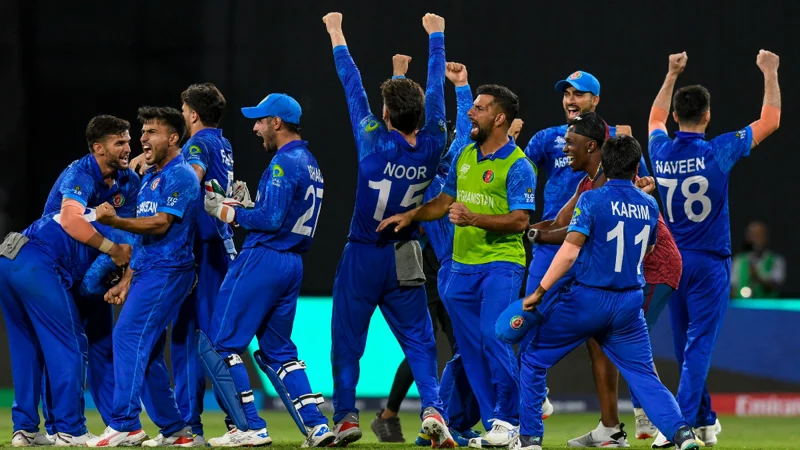 Afghanistan creates history after securing first ever T20 World Cup semifinal spot