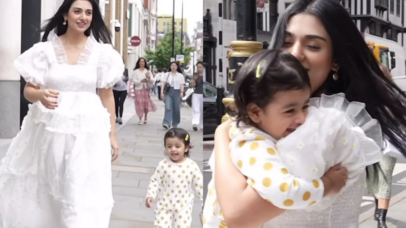 Sarah Khan and her daughter heartwarming moments capture London's attention