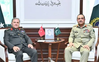CDF Asim Munir, Gen. Tokel discuss mutual security interests