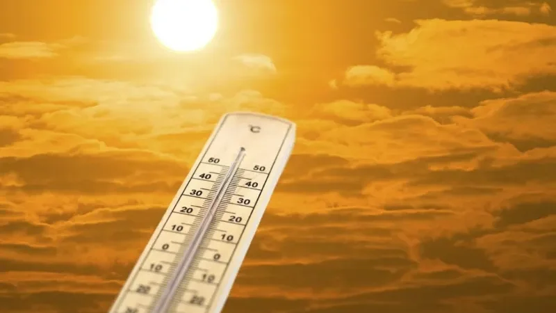 drop in heat intensity