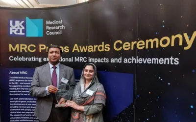 Pakistani researchers win prestigious UK Award for outstanding team impact