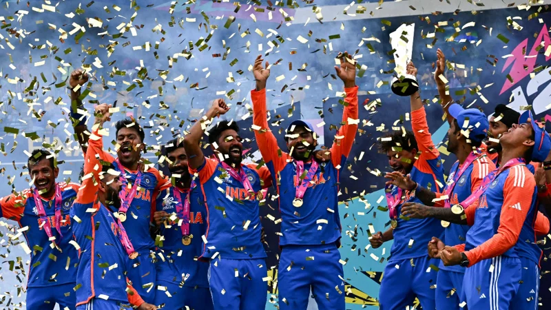 India crowned T20 World Cup 2024 champions for second time