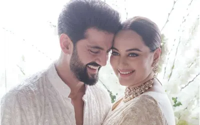 Sonakshi Sinha and Zaheer Iqbal's Poolside Sunset Photo Goes Viral