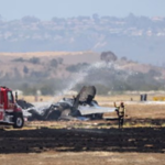 F-35B fighter jet crashes in California, pilot survives