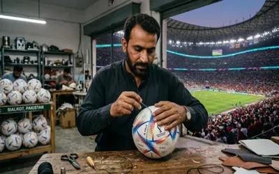 British envoy praises Pakistan-made FIFA world cup football
