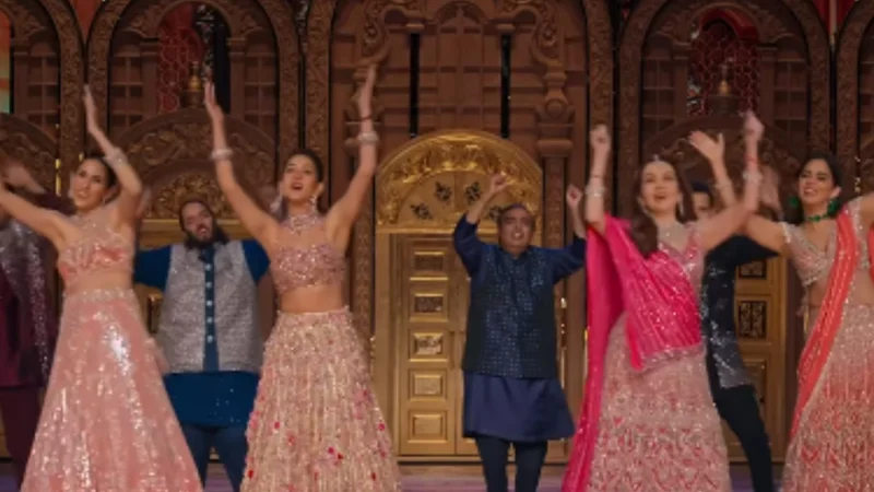 Ambani family's dance at Anant Ambani, Radhika Merchant's sangeet steals the show