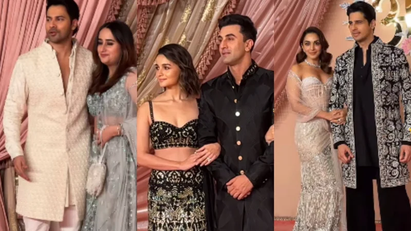 Bollywood celebs attend Anant Ambani and Radhika Merchant's sangeet ceremony