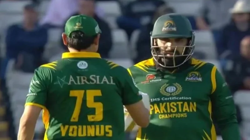 Pakistan defeates England to maintain winning streak in World Championship of Legends 2024