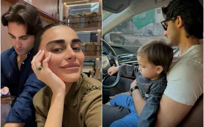 Sadaf Kanwal & Shahroz Sabzwari Delight Fans with New Photos