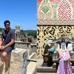 Cricketer Azhar Ali Visits Set of Pak-Turk series Salahuddin Ayyubi With Family