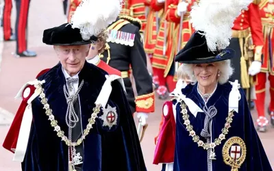 King Charles and Queen Camilla leads Royal Family at Garter ceremony