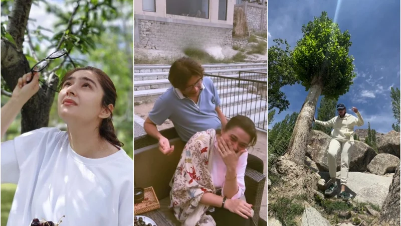 Durefishan Saleem enjoys Skardu trip with her parents
