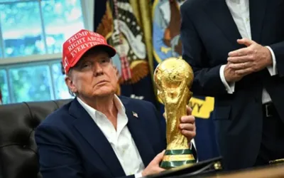 Trump set to present trophy at FIFA World Cup final in New Jersey