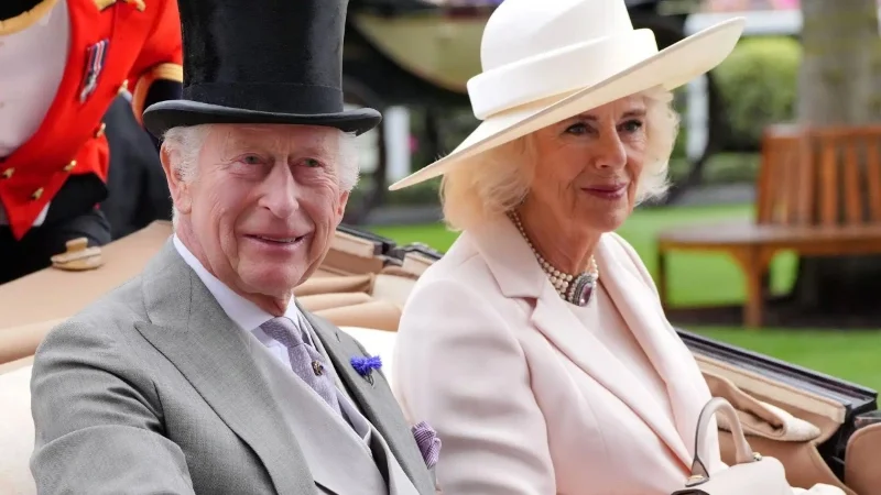 King Charles and Queen Camilla lead first day of Royal Ascot