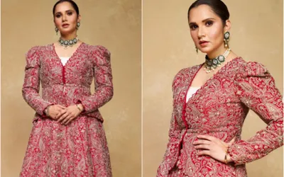 Sania Mirza Shines at Anant Ambani and Radhika Merchant's Wedding