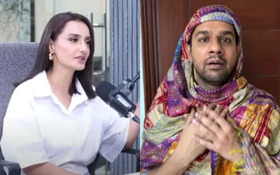 Ali Gul Pir hilariously mimics on Momal Sheikh’s struggles video