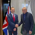 British DFM Falconer met Mohsin Naqvi to discuss regional stability
