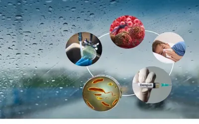 NIH issue warning about diseases during monsoon season in Pakistan