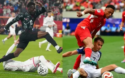 Canada crush Qatar as Switzerland dominate Bosnia in World Cup action